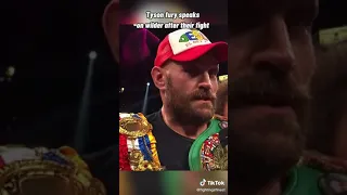 Tyson Fury speaks on Wilder after the Trilogy Fight