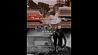 The Fast And The Furious vs Fast X | danza kuduro | #shorts #foryou #fyp #edit #cars #short #fypシ