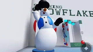 Spinning snowflake snowman 2 song