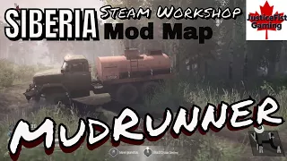 MudRunner Mod Gameplay | Siberia Map Mod | Part 1