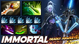 Drow Ranger Immortal Deadly Hawkeye - Dota 2 Pro Gameplay [Watch & Learn]