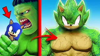 Upgrading SONIC To SONIC HULK In GTA 5 (Sonic 2)