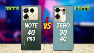 Infinix Note 40 Pro 4G vs Infinix Zero 30 4G