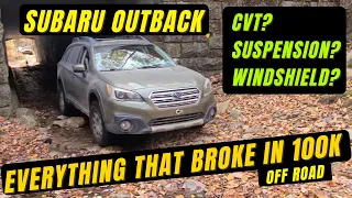 EVERYTHING THAT BROKE ON MY SUBARU IN THE FIRST 100,000 MILES