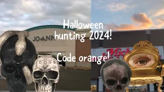 *CODE ORANGE* Halloween hunting 2024 trip 1! Michels and Joan fabrics!