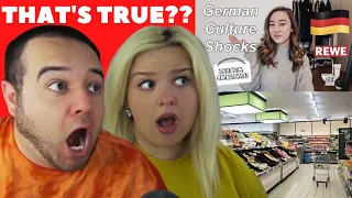 German CULTURE SHOCKS as an American Student | AMERICAN COUPLE REACTION