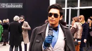 Before and After the Dsquared2 Show at Milan Men's Fashion Week Fall/Winter 2012/13 | FashionTV FTV