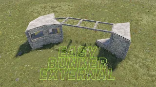 how to make a bunker external (rust)