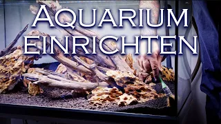 Privates Aquarium einrichten - Aquascape in Wetter Teil 1 | Aquado-Zoo Dortmund