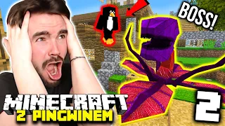 TO BYŁ ZŁY POMYSŁ... - MINECRAFT Z PINGWINEM #2