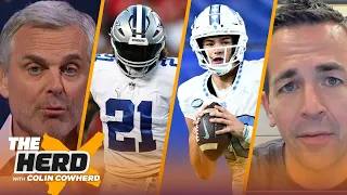 Cowboys sign Zeke, Bo Nix to the Broncos, Did the Patriots have a good draft? | NFL | THE HERD