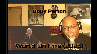 Everybody's Tripping ! Dolly Parton -World On Fire (2023-CMA Awards) 1st Time Reaction !