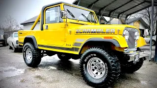 1985 Jeep CJ-8 Scrambler SOLD for $22,900 Maple Motors #484