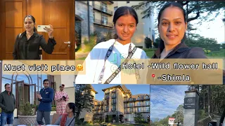 A Day in Most LUXURIOUS and EXPENSIVE Hotel in SHIMLA -OBEROI WILD FLOWER HALL Hotel #oberoi #shimla