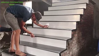 Technology And Techniques Of Building Granite Stairs - How To Properly Install Beautiful Stairs