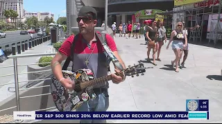 Homelessness on the Las Vegas Strip