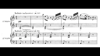 Saint-Saëns-Debussy - Introduction and rondo capriccioso for two pianos (audio + sheet music)