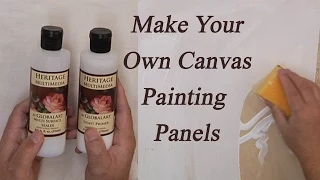 Making Canvas Panels