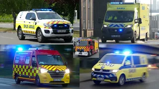 BEST OF 2022 - Compilation de véhicules de secours