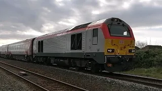 04/05/22 - DB Cargo Class 67 - 67014 & TFW DVT 82216 - Holyhead to Cardiff Central