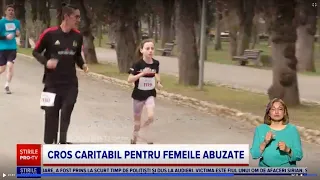 Crosul caritabil "Alerg pentru mama" - am alergat pentru a sustine victimele violenței domestice