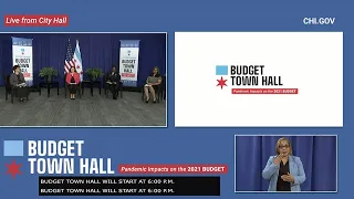 Budget Week Virtual Town Hall 9.1.2020