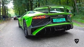 Lamborghini Aventador SV LP750-4 REVS! Exhaust SOUNDS!