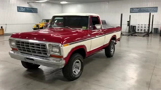 SOLD!!!!    BEAUTIFULLY RESTORED 1978 FORD F150 SHORTBOX RANGER 4X4 PICKUP!!  GORGEOUS!