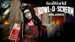 HOWL-O- SCREAM | SeaWorld Orlando 2022 | All 5 Mazes & Scarezones