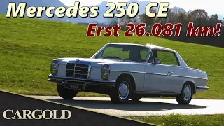 Mercedes 250 CE Strich 8 Coupé, 1971, wohl der beste W114 der Welt! Sensationeller Originalzustand!