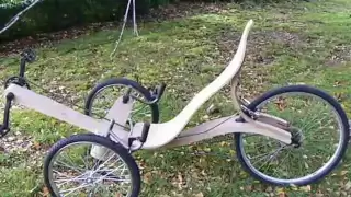 Incredible  Wooden Bike