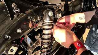 Adjusting Rear Suspension Preload on a 2024 Harley-Davidson Road Glide
