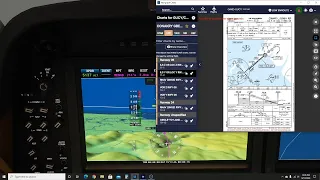Flying an ILS in the King Air 350i MSFS