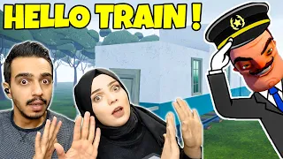 WİLSON TREN ALMIŞ! IŞIKLI KÜP! | Hello Neighbor Mod