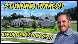 Stunning New Construction Homes in Central Florida! | Near Orlando & Disney! Full Tour!!