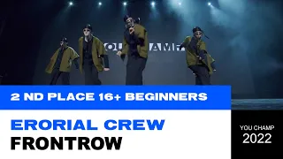 2 ND PLACE| 16+ BEGINNERS| ETORIAL CREW