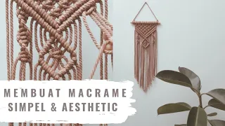 Macrame Aesthetic Untuk Pemula