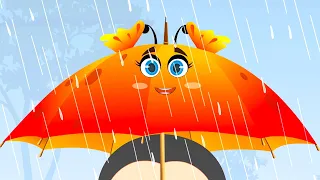 Rain, Rain, Go Away Nursery Rhyme - Cartoon Animation Rhymes & Songs for Children