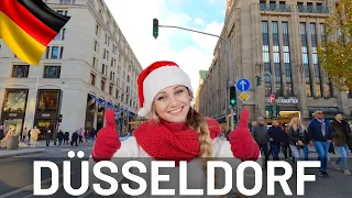 Winter Driving Tour in Düsseldorf Germany 2022 4K Video Tour