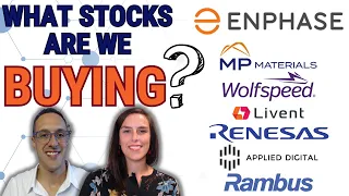 1 Stock We Just Bought, 3 AI and EV Shenanigan Stocks, and 2 Base Material Stocks We Like Now