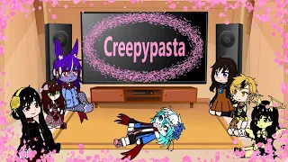 Fandom react to Creepypasta 4/7 ( Warning: LGBTQ)