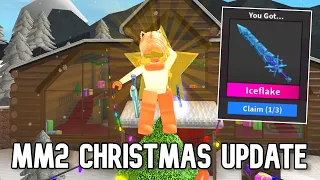 MM2 NEW CHRISTMAS UPDATE 2021 AND UNBOXING!