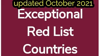 #qatartravel Exceptional Red list  countries  qatar ll Qatar  travel policy ll MOPH ll  travel qatar