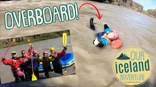 KATIE FELL OUT While White Water Rafting | Adventures By Disney Iceland Day 7