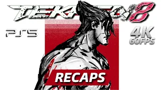 TEKKEN 8 - All TEKKENS Recap Cutscenes 4K 60FPS ULTRA HD