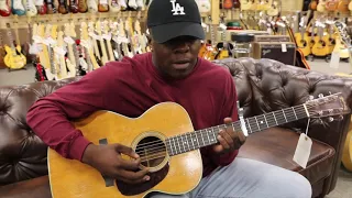 17-year-old Mehki Key playing a 1947 Martin 000-28 here at Norman's Rare Guitars