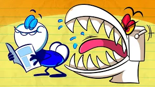 Pencilmate Learns The Hard Way | Animated Cartoons | Animated Short Films | Pencilmation