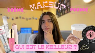 PRODUITS CRÈMES VS PRODUITS POUDRES ?