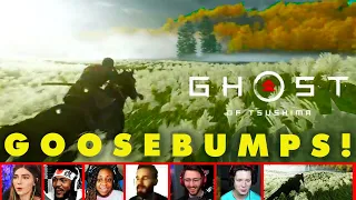 Gamers Reactions To The Seeing The AMAZING Title Intro To Ghost of Tsushima | Mixed Reactions