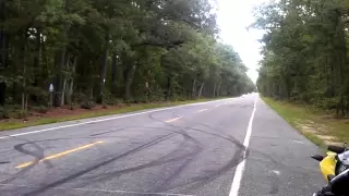 205mph street bike fly by on suzuki hayabusa with lots of nitrous